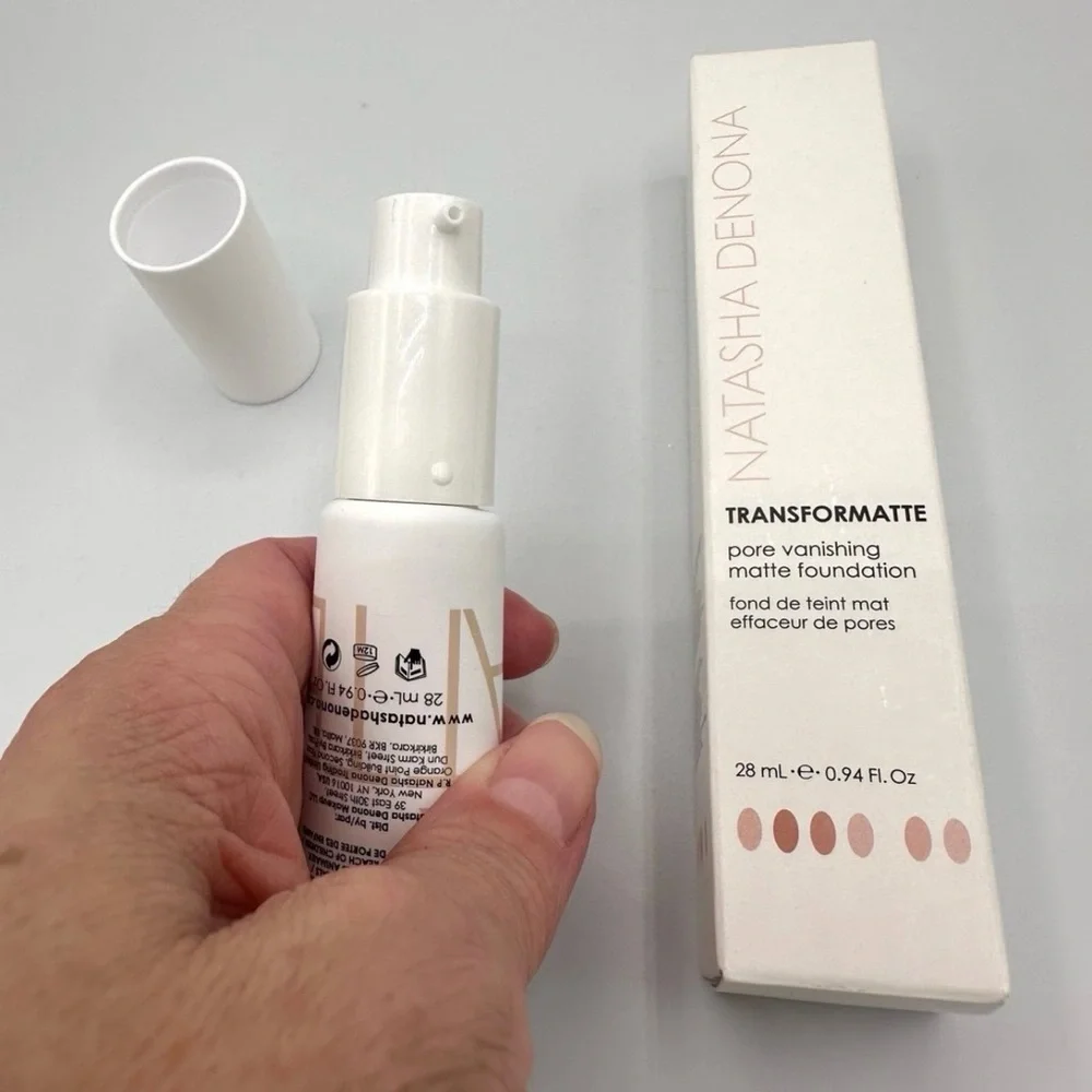 Natasha Denona Foundation Matte Pore Vanishing Trasformatte 24W Light Warm BNIB